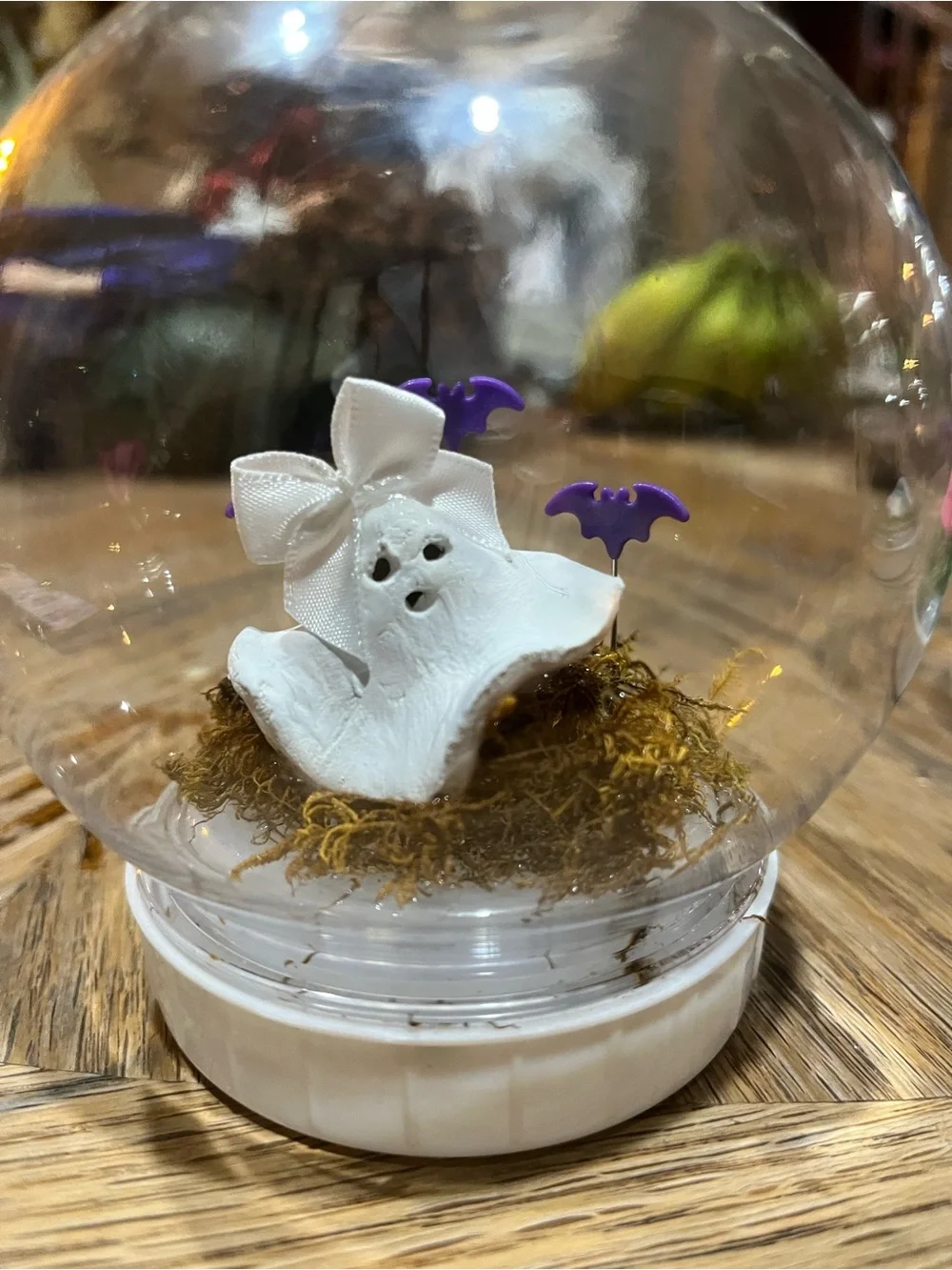 Kids White Ghost Costume Accessory with Black Witch Hat adopt a boo baby! $25 ea